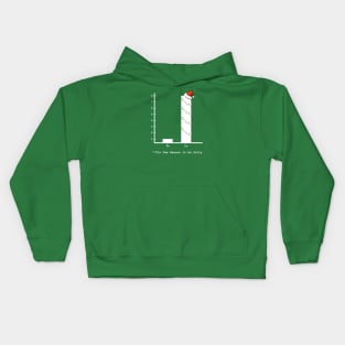 Christmas Carol Bar Graph - Fun Math Kids Hoodie